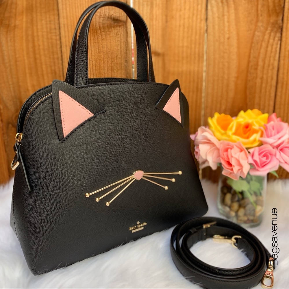 Kate spade Cat's Meow Cat Lottie Black PXRU8519 - Picture 2 of 8